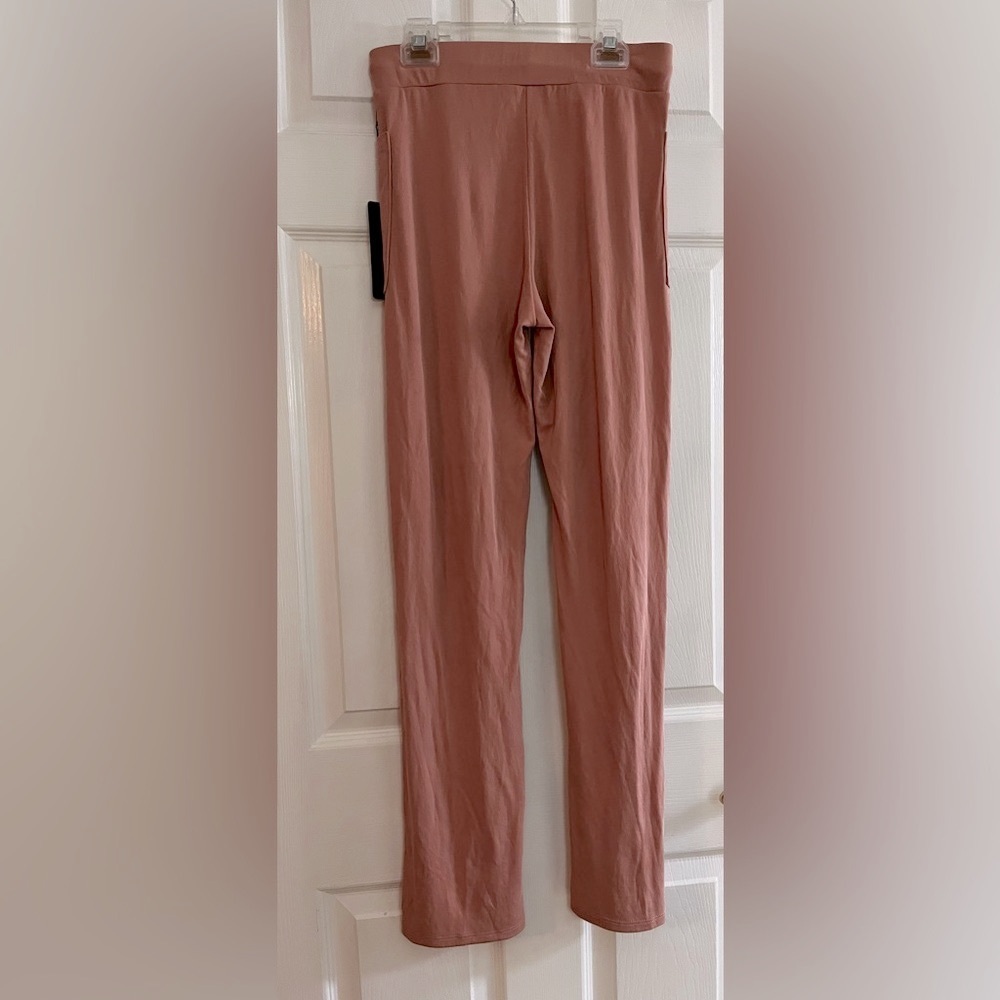 L J femme/Women's Peach Straight Leg Lounge Pants Size S - Picture 3 of 5